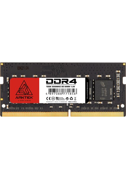 Ddr4 16GB 3200MHZ So Dımm Notebook Ram CL22