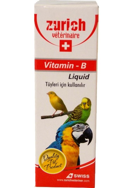 Kuşlar Için B Vitamini 30 ml