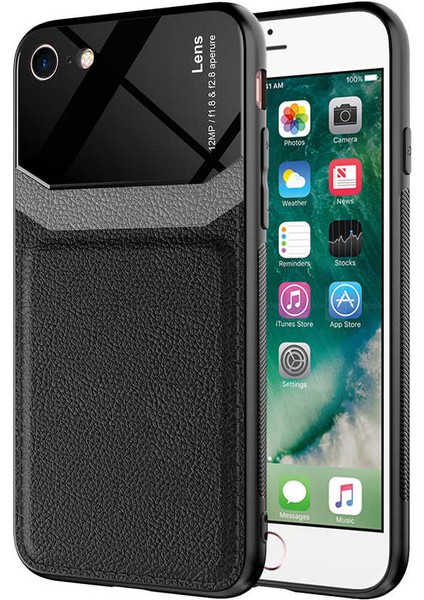 Apple iPhone SE 2020 Kılıf Parlak TPU Emiks Kapak