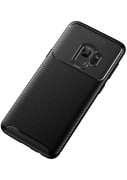 Samsung Galaxy S9 Kılıf Karbon Silikon Case