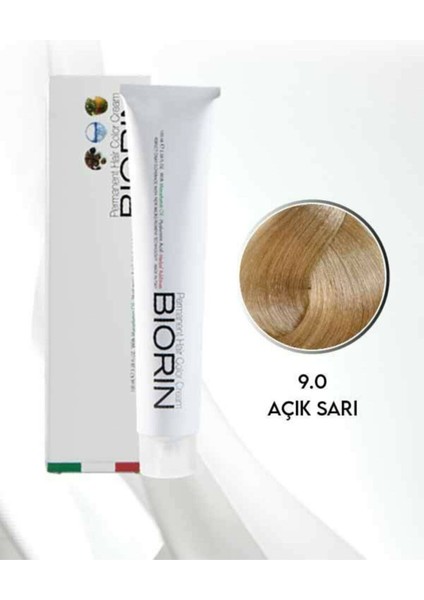 Permanent Hair Color Cream 100 ml No: 9.0 Açık Sarı