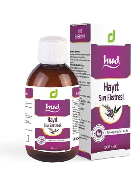 Hayıt Meyvesi Sıvı Ekstresi 100 ml
