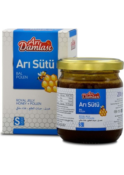 Arı Damlası Arı Sütü Süper Doz 230 gr