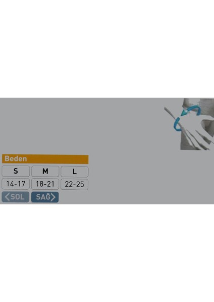 Anti Spastizite Splinti (Inhibitor Ateli) Sağ El