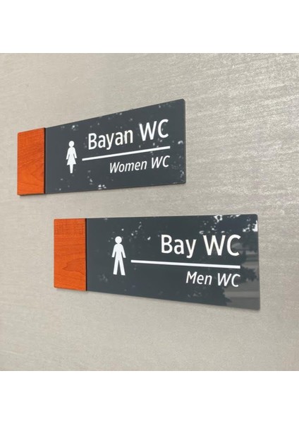 Wooden Serisi Wc Yönlendirme Seti
