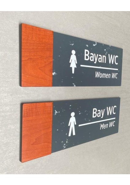 Wooden Serisi Wc Yönlendirme Seti
