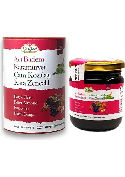 Acı Badem Karamürver Çam Kozalağı Bal Bitki Kar 2 x 240 gr