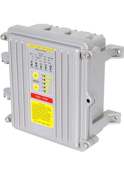 24 Volt Dc Solar Güneş Enerjili Dalgıç Pompa 70MM Dış Çap 140 Watt Panolu 50 Mss 1.3 M³/h