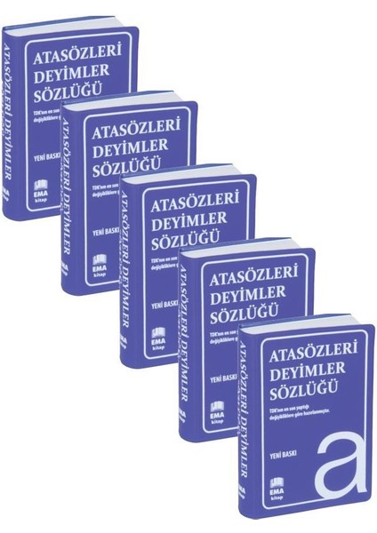 Atasözleri Deyimler Sözlüğü 5 Adet