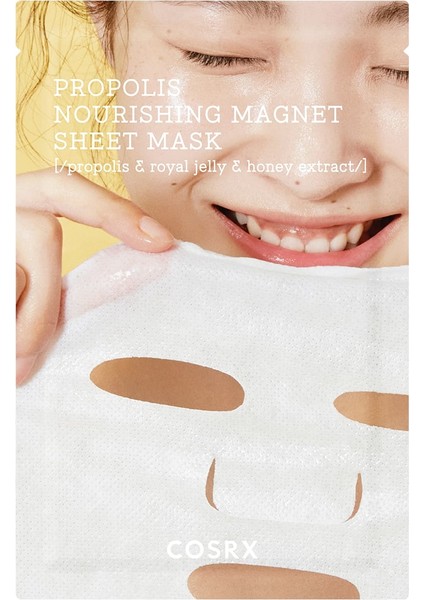 Full Fit Propolis Nourishing Magnet Sheet Mask - Besleyici Propolis Maskesi