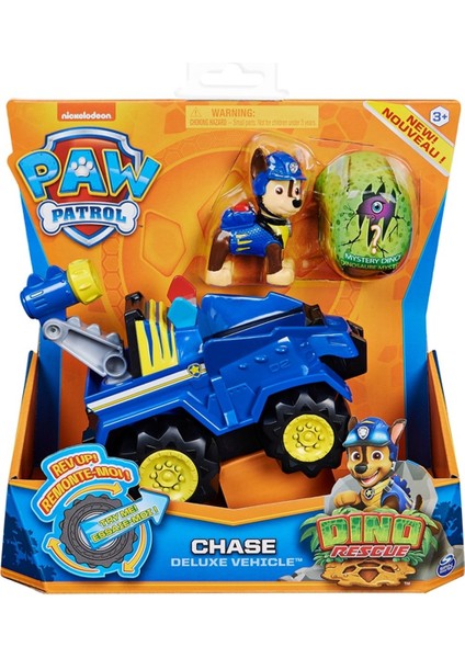 Spin Master 6056930 Paw Patrol Dino Rescue, Dino Delüks Tema Araçlar