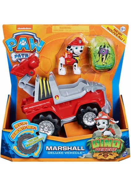 Spin Master 6056930 Paw Patrol Dino Rescue, Dino Delüks Tema Araçlar