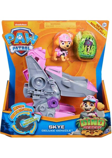 Spin Master 6056930 Paw Patrol Dino Rescue, Dino Delüks Tema Araçlar