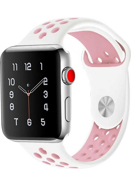 Apple Watch Uyumlu 42MM Strap--02 Silikon Kordon