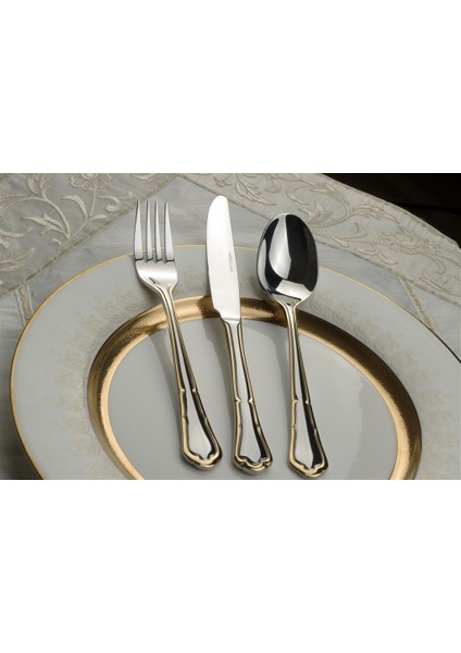 Verde Gold 90 Parça Çatal Kaşık Bıçak Seti