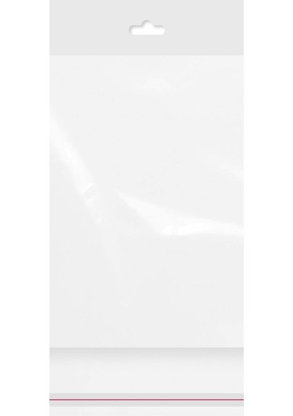 Askılı (Meksika Şapka) Bantlı Şeffaf Opp Torba 14 x 21 9 cm - 500'LÜ