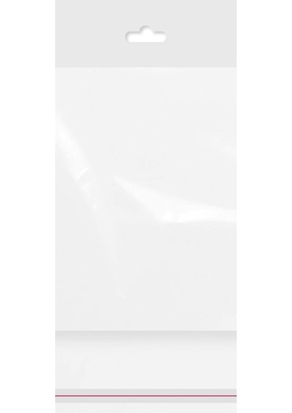 Askılı (Meksika Şapka) Bantlı Şeffaf Opp Torba 11 x 16 9 cm - 500'LÜ