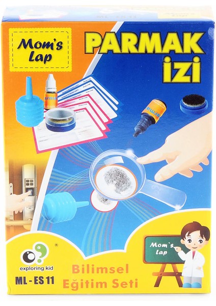Parmak Izi Seti Bilimsel Eğitim Seti