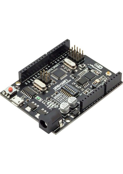 hajsu Wifi Tabanlı Arduino Uno (Esp8266) ATmega328p 8Mb Flaş CH340G