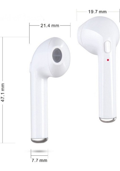 I7S Tws Wireless Headphones Bt Stereo Headphones (Yurt Dışından) indirimleri