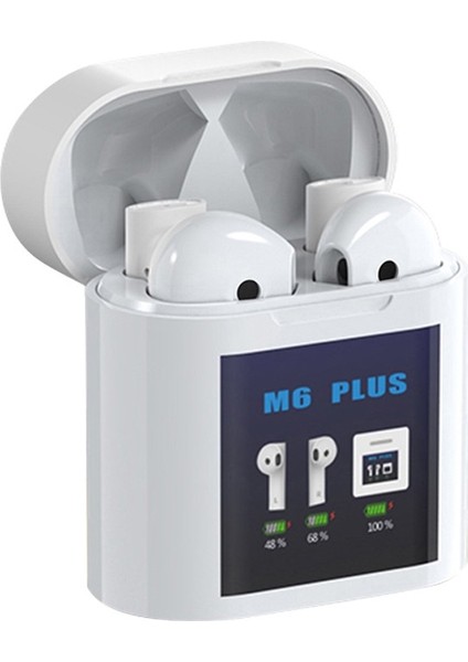 M6 Artı Tws Kulakiçi Gerçek Kablosuz Bluetooth Kulaklık (Yurt Dışından)