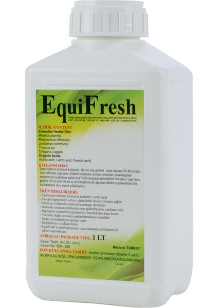 Equifresh 1 LT