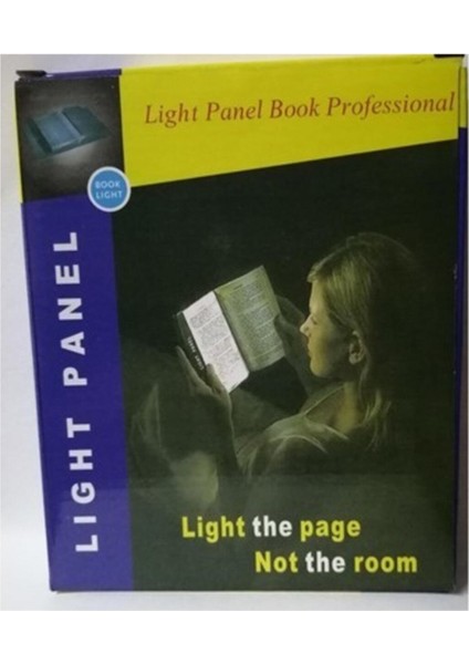 Kitchen Store Kitap Arası Okuma Işığı LED Panel Light Panel Book (Kutulu)