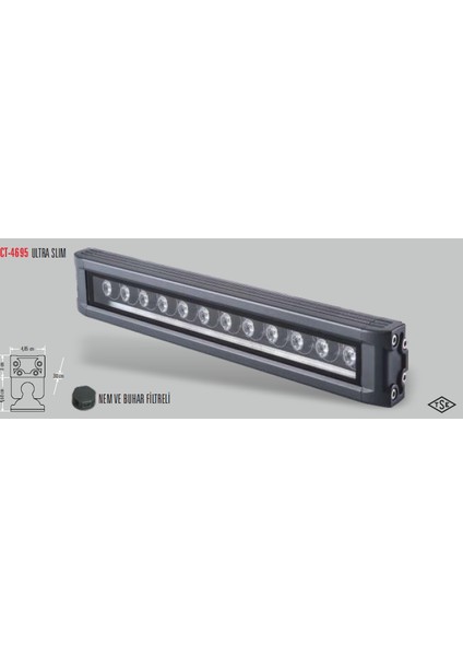 CT-4695 30CM G.ışığı Gold Wall Washer Cata fiyatları