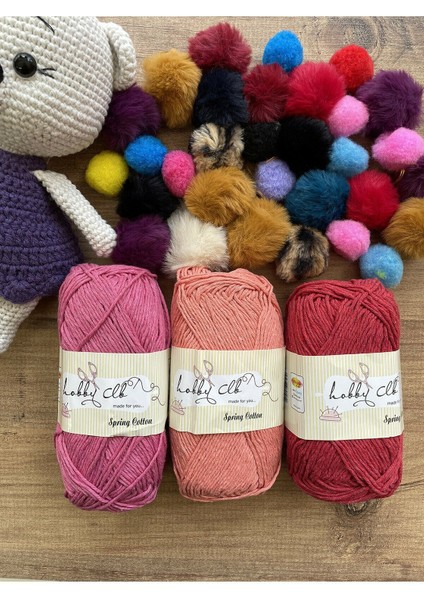 3lü Punch (Panç) ve Amigurumi Ipi Seti