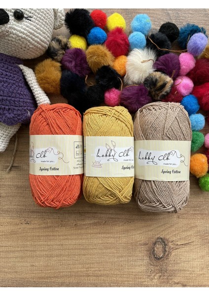 3lü Punch (Panç) ve Amigurumi Ipi Seti