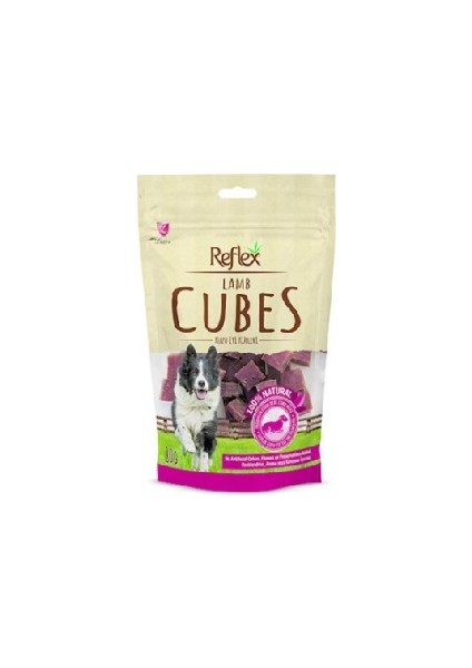 Lamb Cube Kuzu Küp Doğal Köpek Ödülü 80 gr