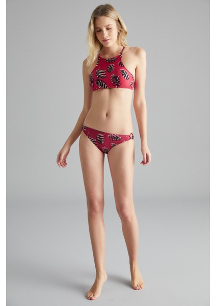 Şarap Violet Halter Bikini Üstü fırsatları