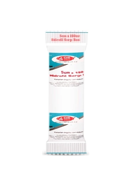 Hidrofil Sargı Bezi 5cm x 1,5m