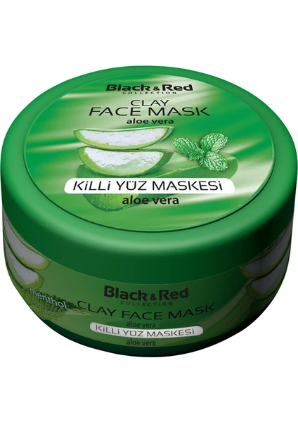 Black & Red Kil Yüz Maskesi Aloe Veralı 400GR