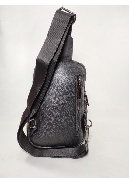 Erkek Siyah Body Bag Çapraz Çift Kol Çanta modelleri