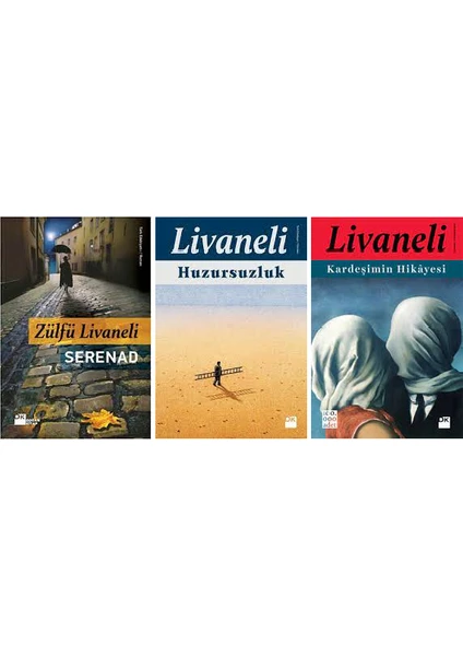 Serenad - Huzursuzluk - Kardeşimin Hikayesi - 3 Kitap - Zülfü Livaneli