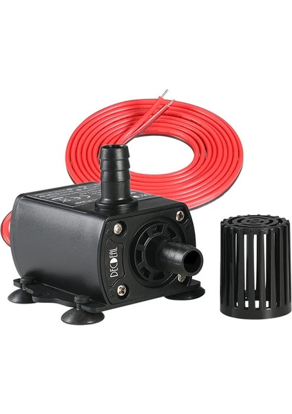 Profesyonel Ultra Sessiz Mini Dc 12V 5m 800L Su Pompası (Yurt Dışından)