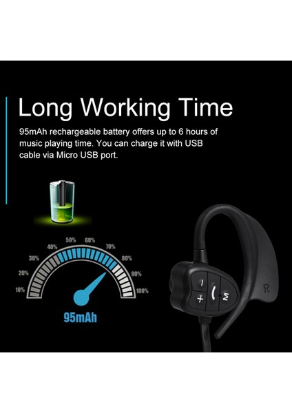 Kablosuz Bluetooth Kulaklık 8 GB Mp3 Müzik Çalar (Yurt Dışından) fırsatları
