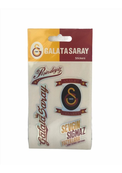 Galatasaray Stıckers 2'li 10 Çıkartma TFS-14110