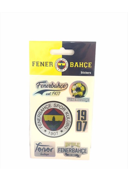 Fenerbahçe Stıckers 2'li 10 Çıkartma TFS-14058