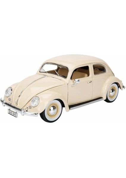 1:18 Volkswagen Kafer Beetle 1955 Model Araba - Krem fiyatları