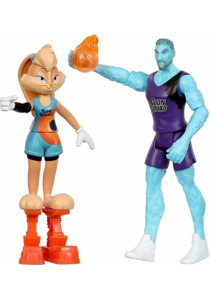 Space Jam: Yeni Efsane 2'li Figürler PCE03000 - Lola Bunny - Wet/fire