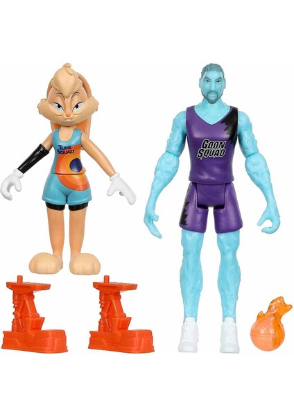 Space Jam: Yeni Efsane 2'li Figürler PCE03000 - Lola Bunny - Wet/fire