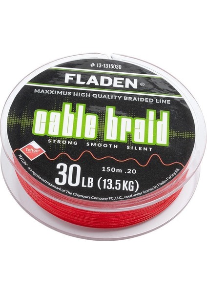 Maxximus Cable Braid 150M Kırmızı Ip Misina