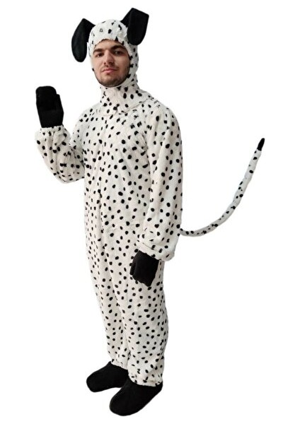 Dalmaçyalı Köpek Kostümü Yetişkin Model-2