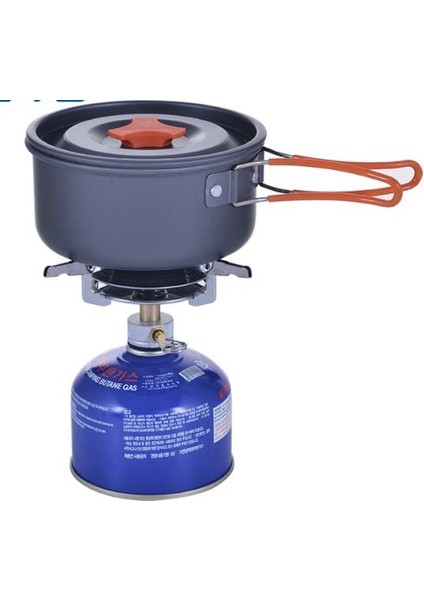 1-2 Kişi Açık Pot Seti Kamp Taşınabilir Kombinasyon Piknik Kamp Pot Seti (Yurt Dışından) modelleri