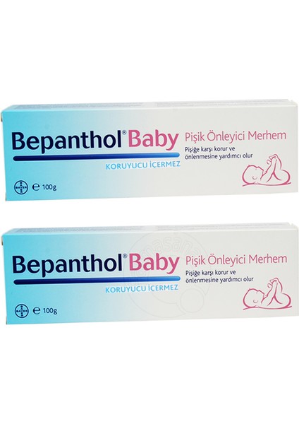 Baby Pişik Önleyici Merhem 100 gr 2 Adet