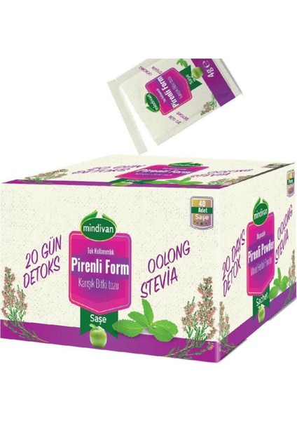 2'li Set Pirenli Form Detox Bitki Çayı