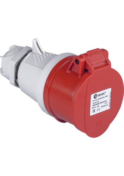 Tp Elektrik 5X16A / Ip 44 Yaylı Kapaklı Uzatma Prizi