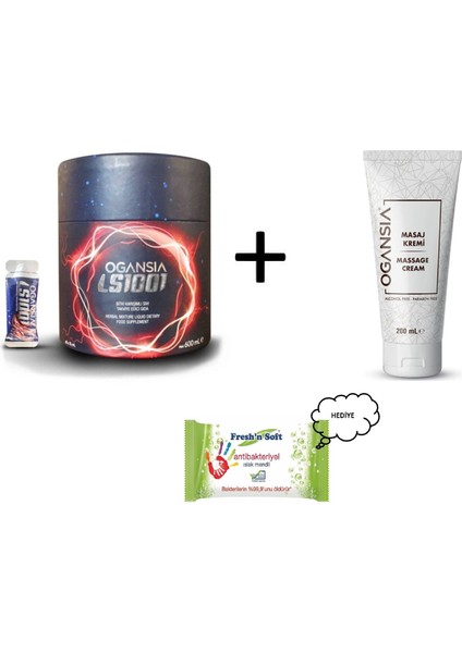 Ogansis LS1001 + Ogansia Masaj Kremi 200 ml